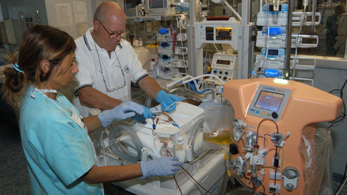 Italy Baby Dialysis Machine