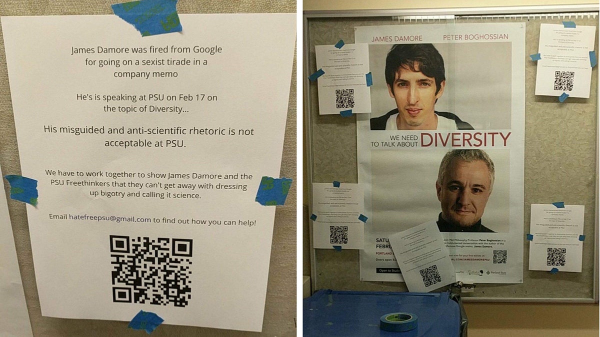 James Damore posters