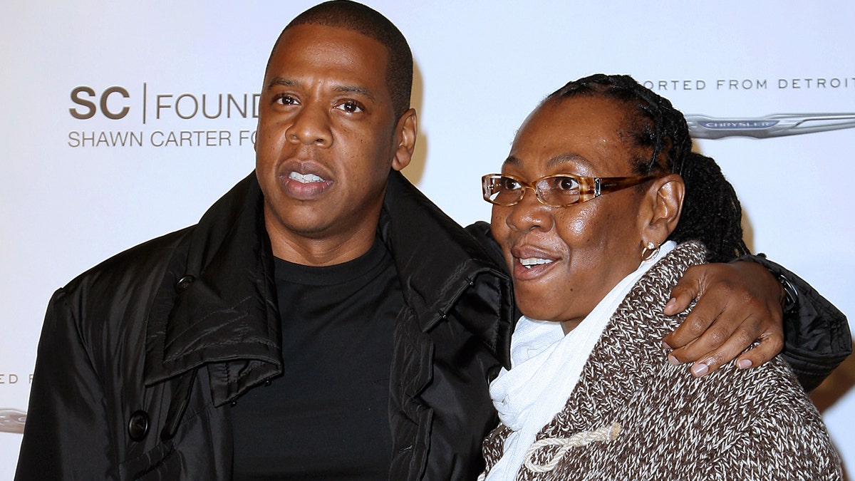 Jay Z and mother AP
