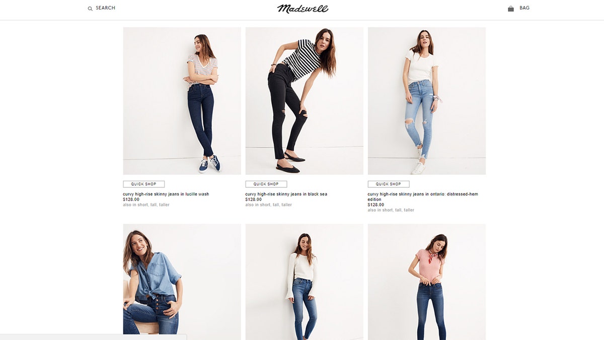 Madewell debuts 'in-between' models, extends jean sizes | Fox News