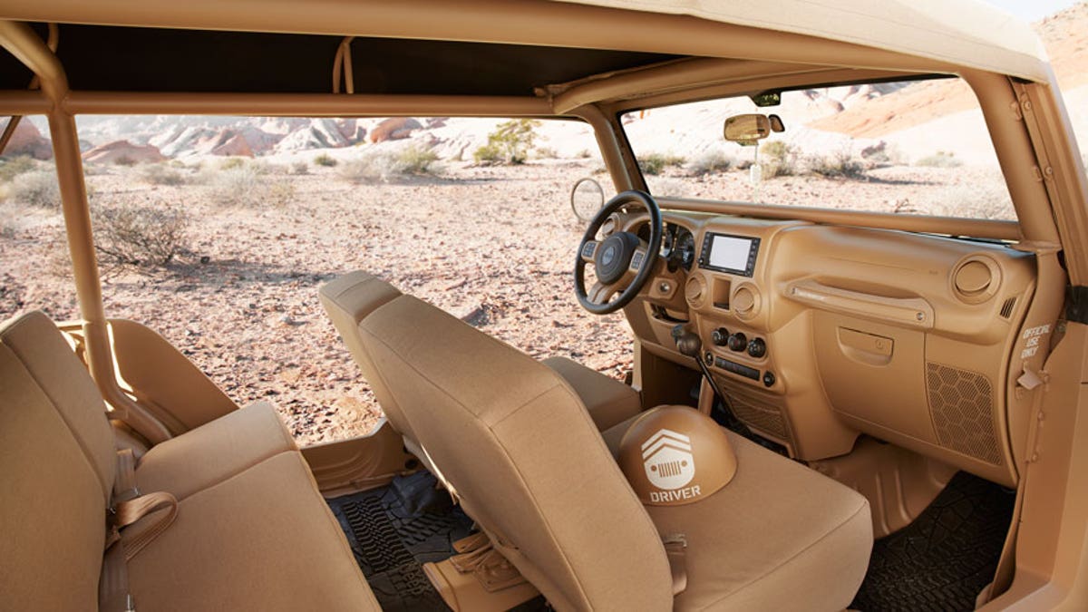 Jeep® Staff Car Concept Interior