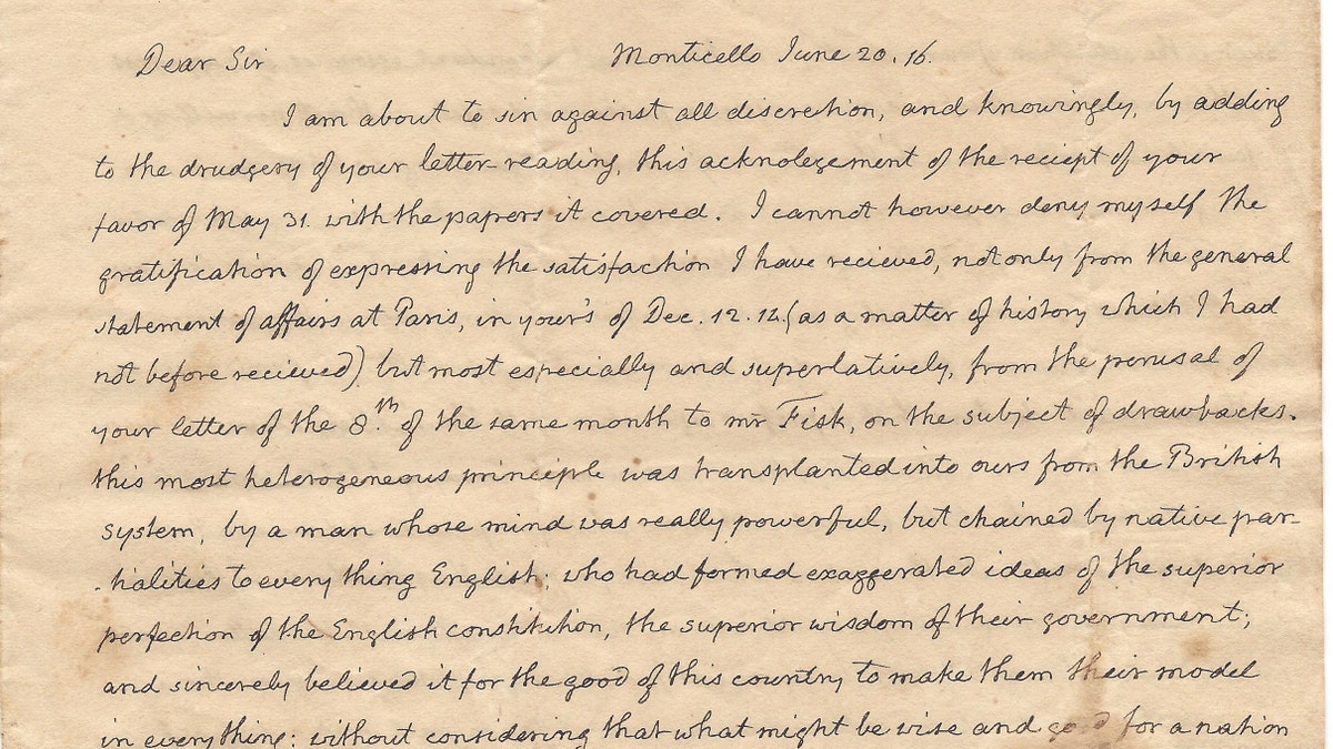 Jefferson Letter
