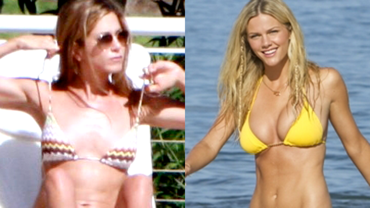 Jen Aniston and Nicole Kidman s Just Go With It Bikini Bodies