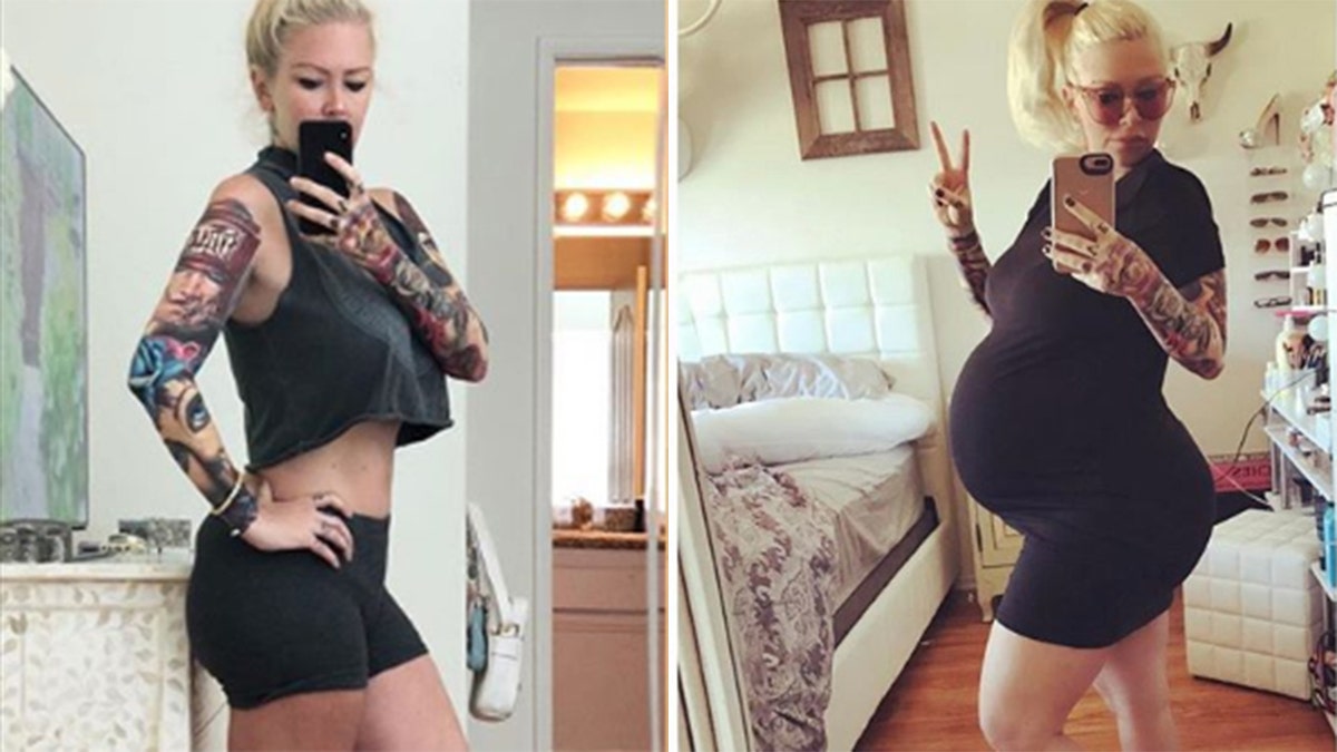 Former porn star Jenna Jameson showed off her weight loss on Instagram.