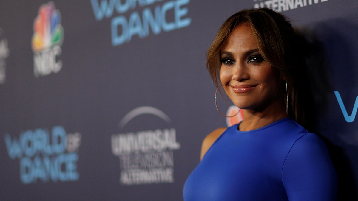 Judge Jennifer Lopez poses at an event for the television series "World of Dance" in West Hollywood, California, U.S., September 19, 2017. REUTERS/Mario Anzuoni - RC1BAA2260A0