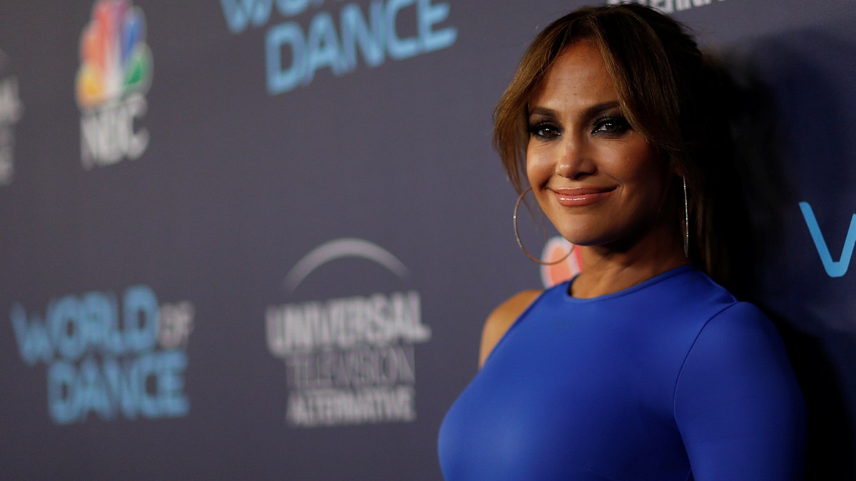 Judge Jennifer Lopez poses at an event for the television series "World of Dance" in West Hollywood, California, U.S., September 19, 2017. REUTERS/Mario Anzuoni - RC1BAA2260A0