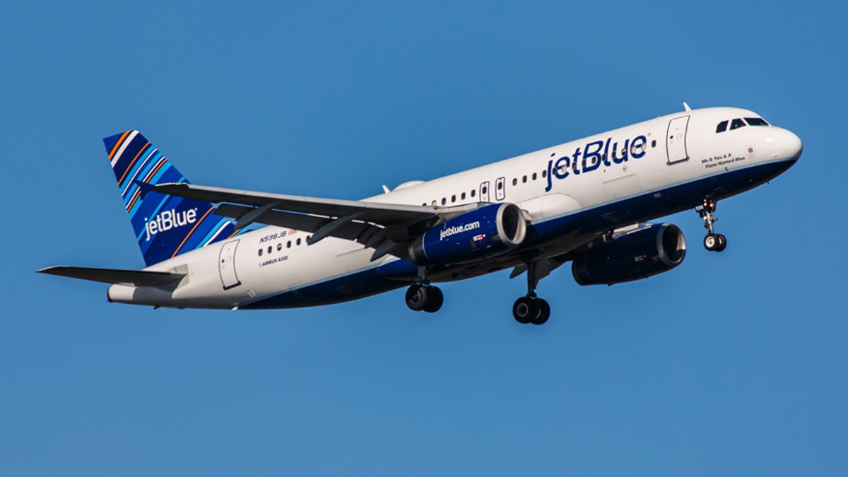 jetblue plane sky istock