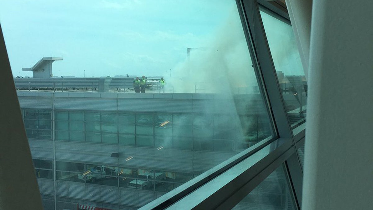 JFK Terminal 4 Fire 2