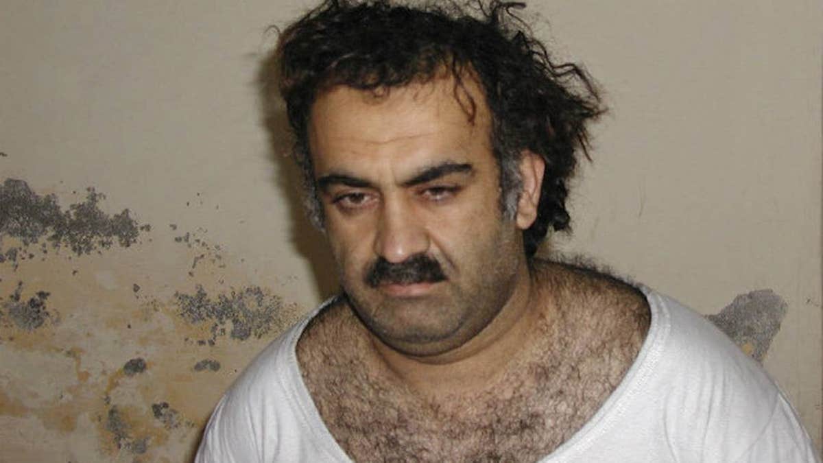 Khalid Shaikh Mohammed, the alleged mastermind of the 9/11 attacks. (Associated Press)