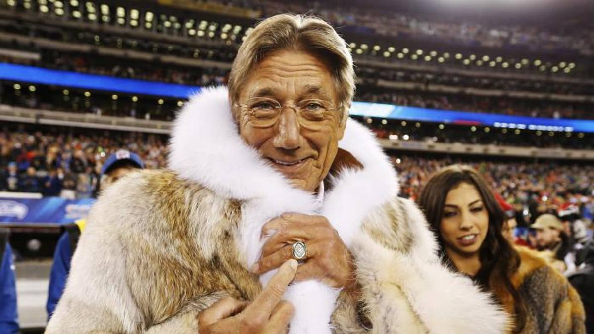 70's joe namath fur coat