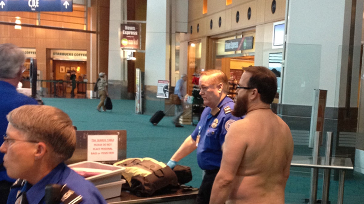Nude Men At Airports