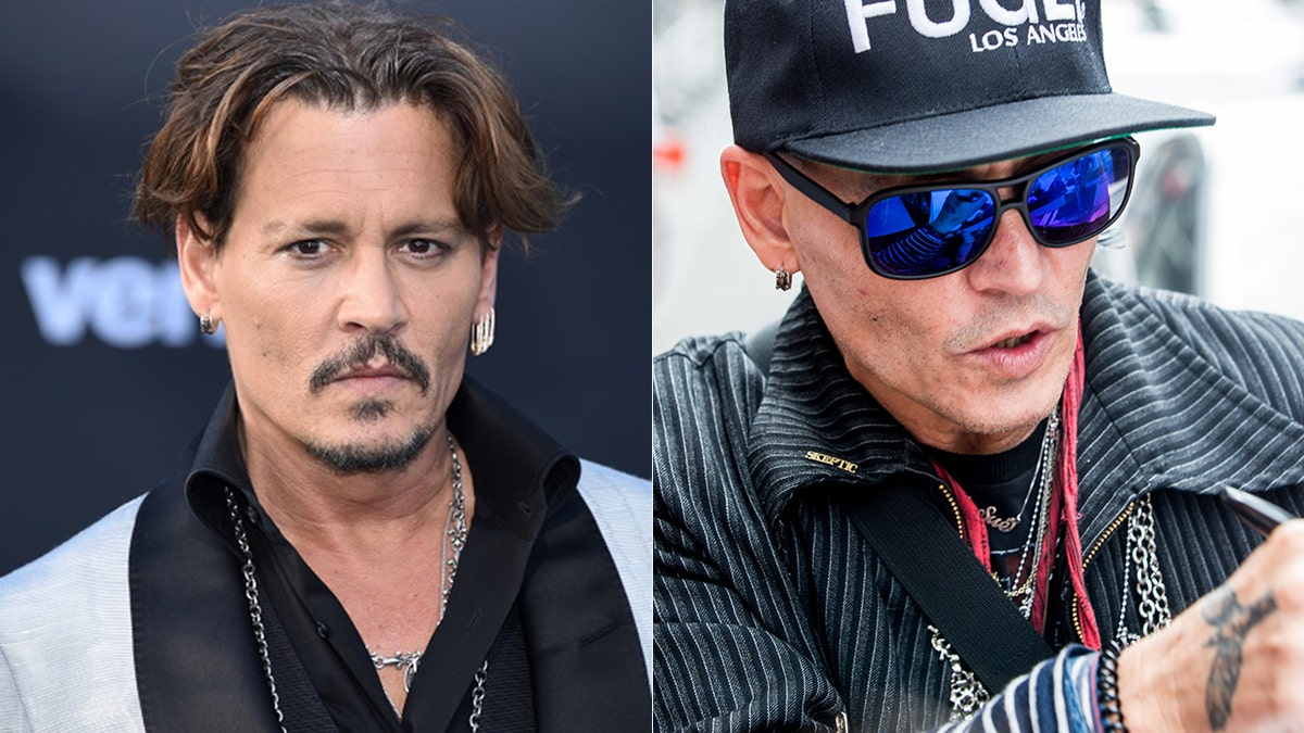 johnny depp then now split reuters splash