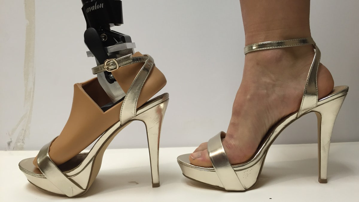 johns hopkins high heel prosthetic