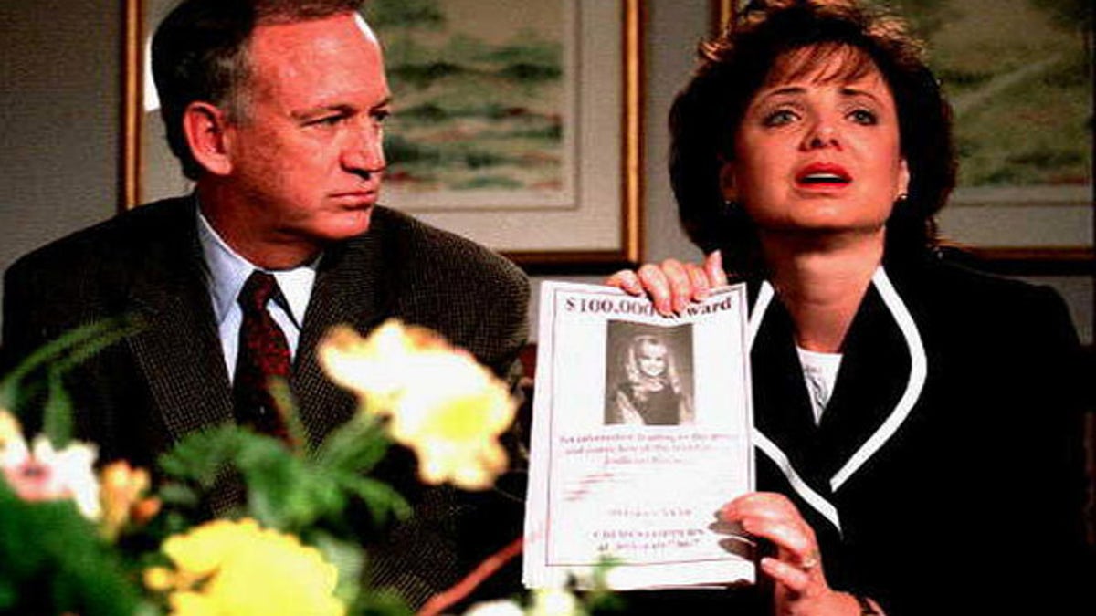 JonBenet Ramsey's parents John and Patsy Ramsey. Patsy passed away in 2006 at age 49 from ovarian cancer. — AP