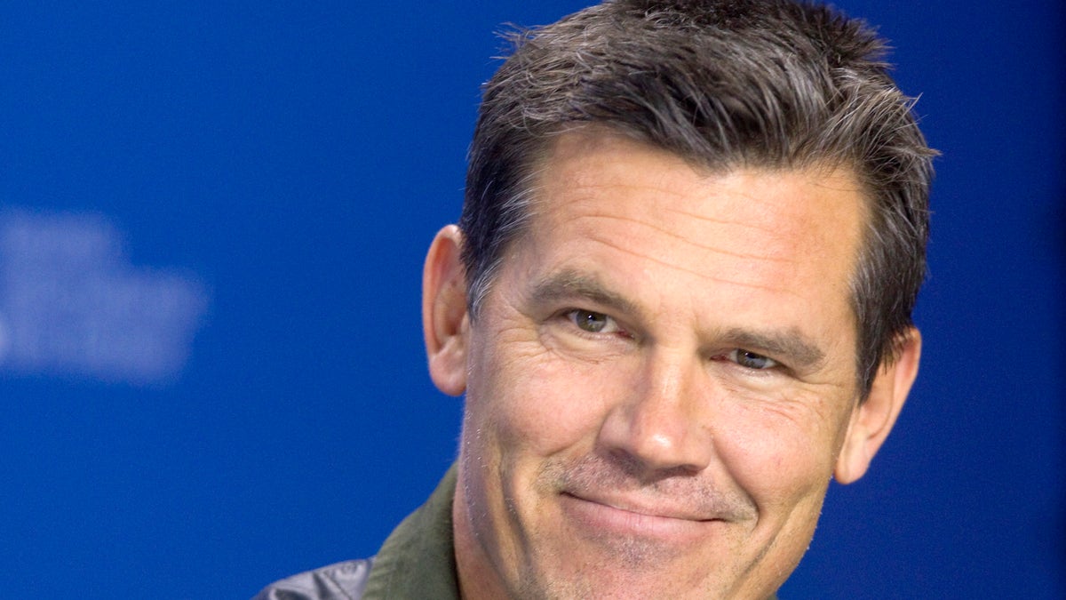 Actor Josh Brolin attends a news conference for the film 
