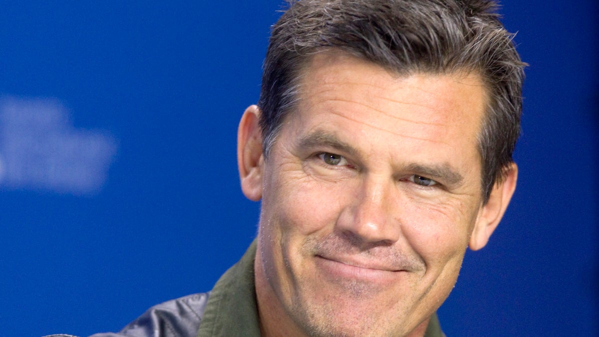 Actor Josh Brolin attends a news conference for the film 