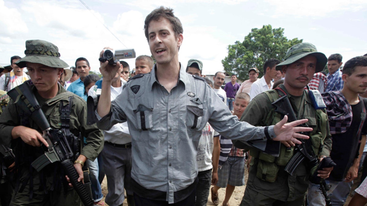 APTOPIX Colombia Rebels Journalist