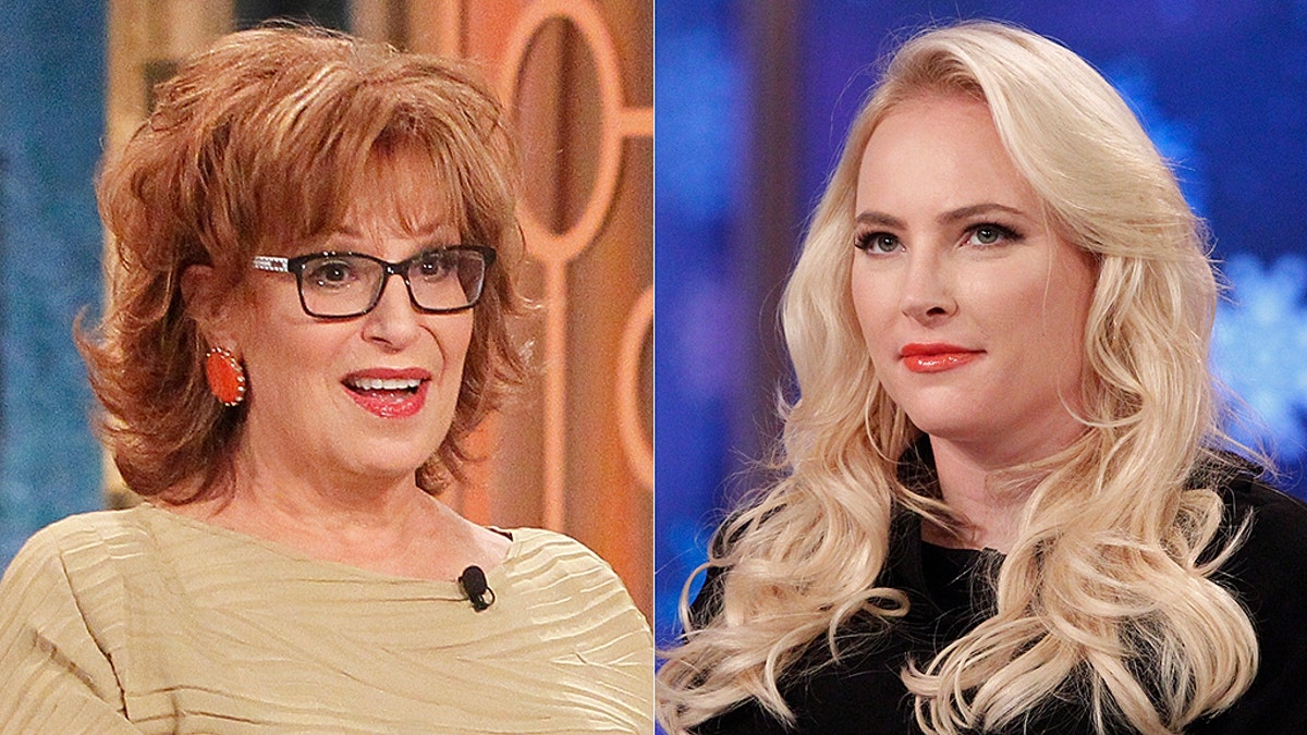 “The View” host Joy Behar accused colleague Meghan McCain of having a “hissy fit.