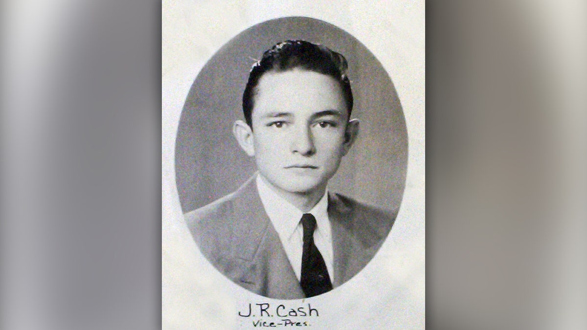 Johnny Cash Senior Photo