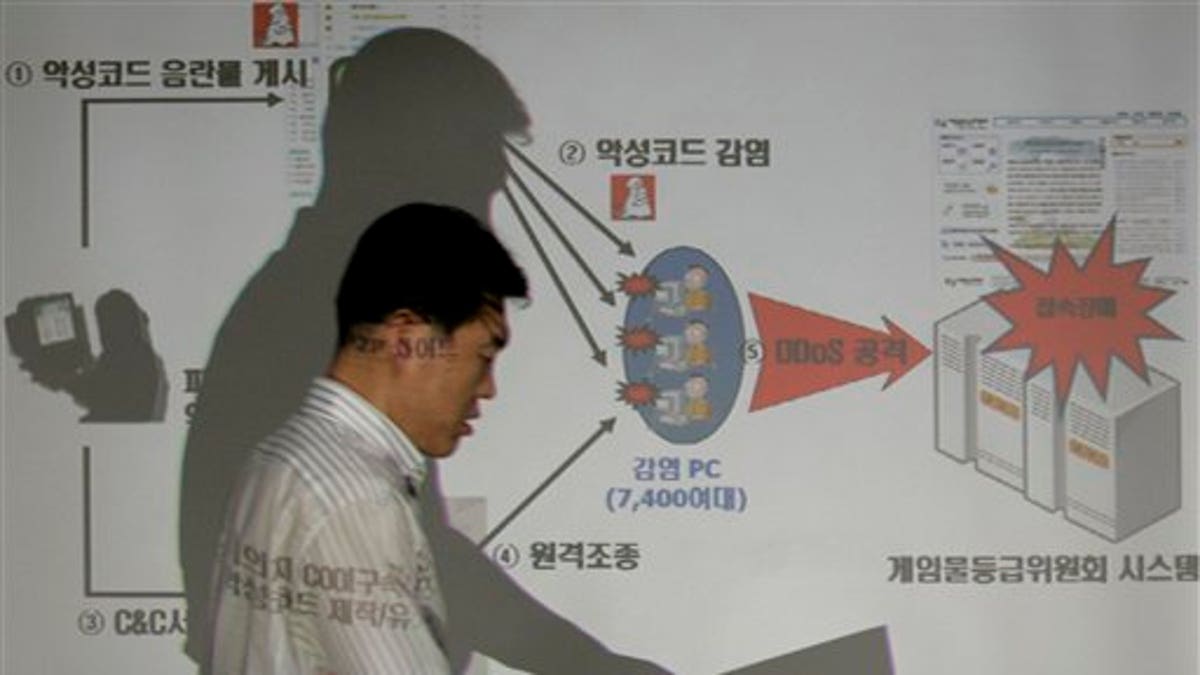 APTOPIX South Korea Cyber Attack