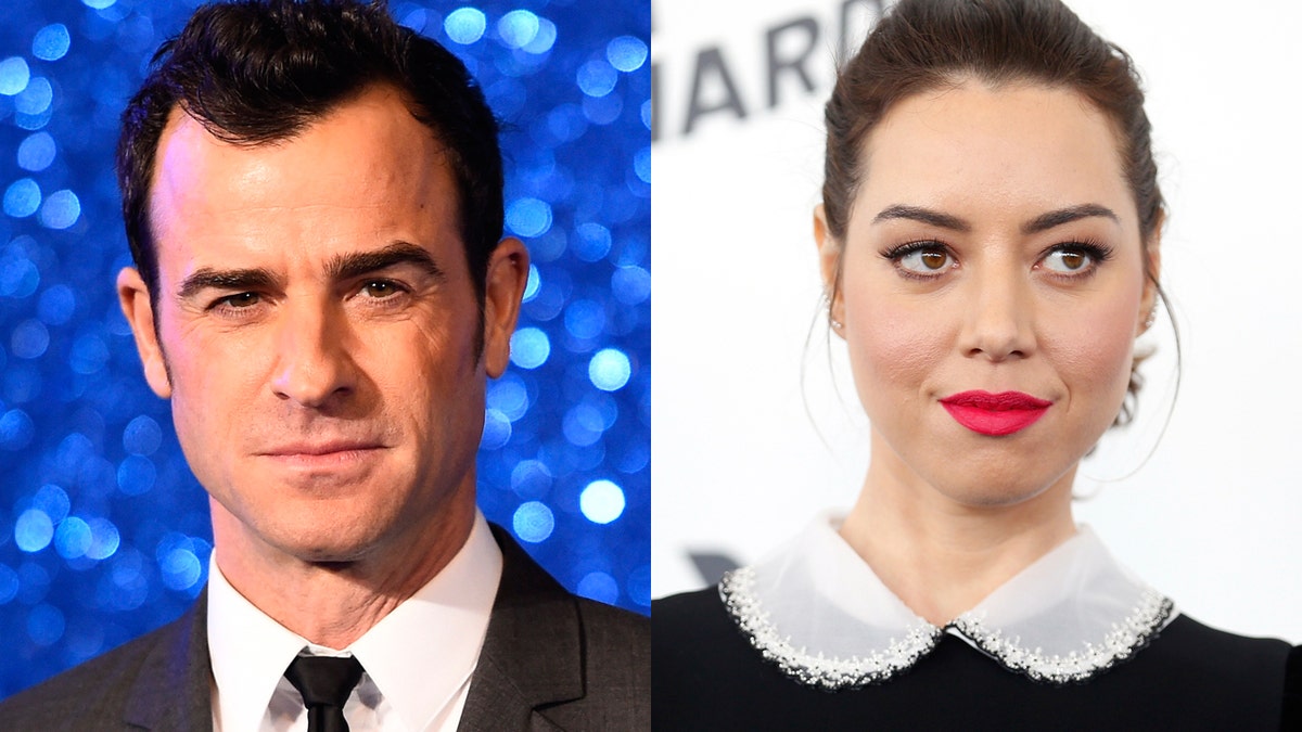 Justin Theroux and Aubrey Plaza Reuters