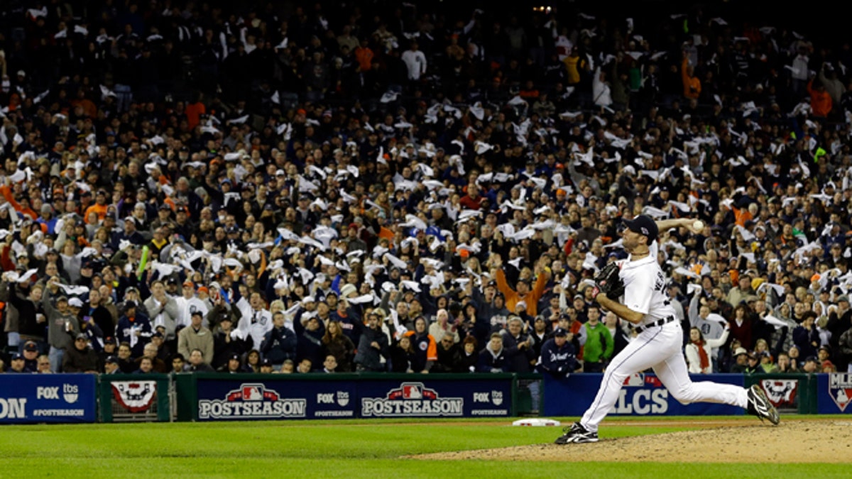 ALCS Yankees Tigers Baseball