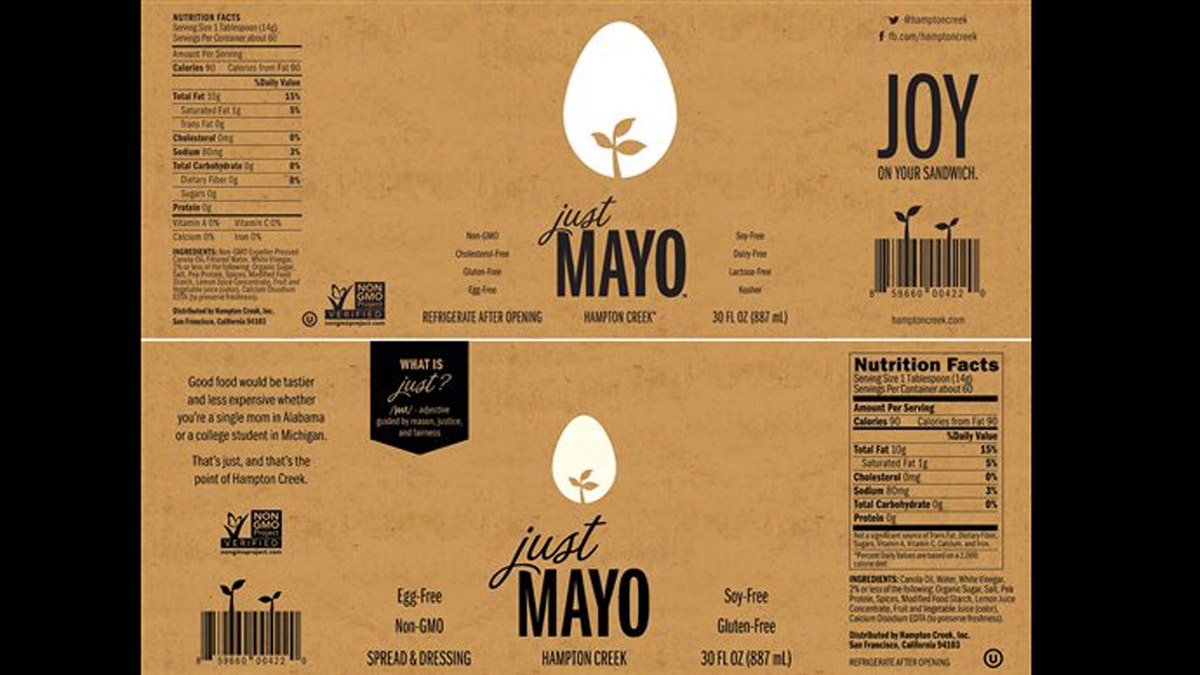 Just Mayo FDA