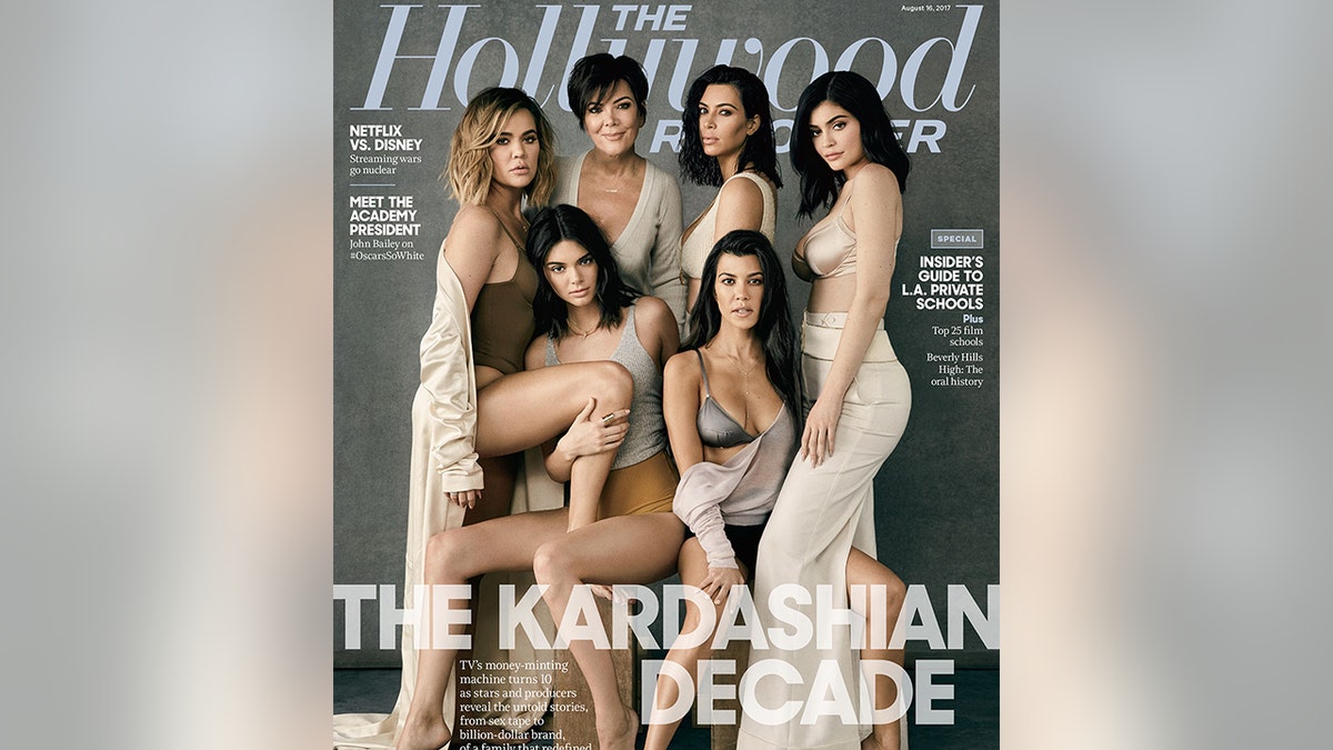 kardashians hollywood reporter cover