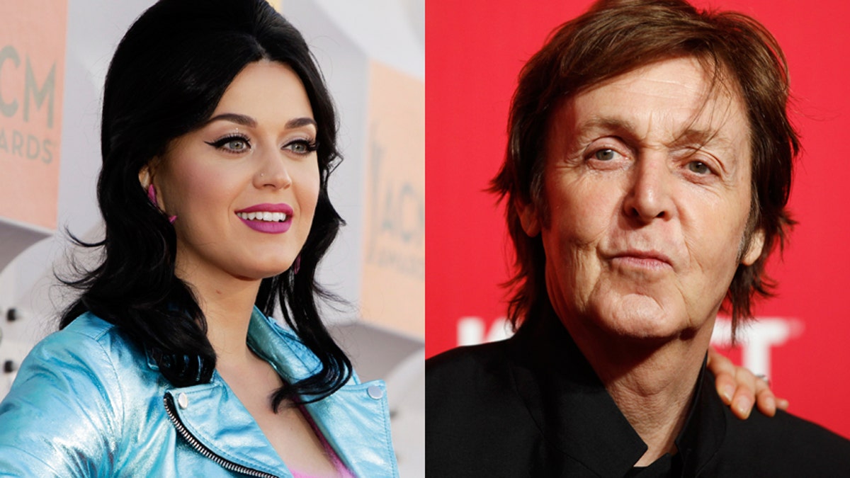 katy perry paul mccartney reuters