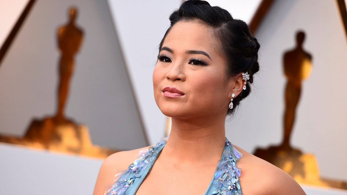 FILE - In this March 4, 2018, file photo, Kelly Marie Tran arrives at the Oscars, at the Dolby Theatre in Los Angeles. Tran is breaking her silence about online harassment months after deleting her Instagram account. In an essay published Tuesday, Aug.  21, in The New York Times, the âStar Wars: The Last Jediâ actress wrote it âwasnât their words, itâs that I started to believe them.â (Photo by Jordan Strauss/Invision/AP, File)