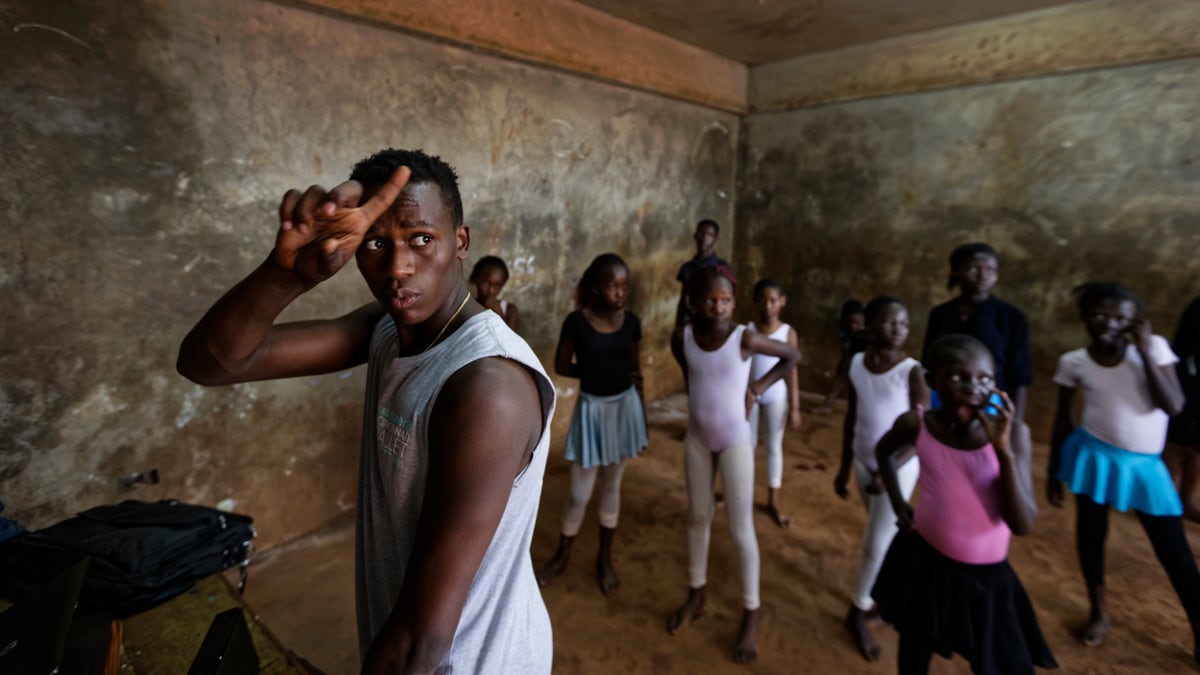 kenyan ballet dancer close