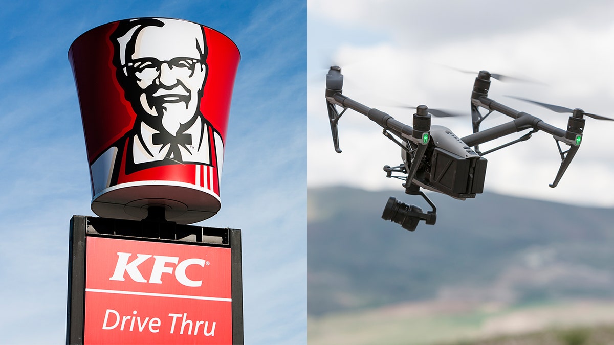 kfc drone