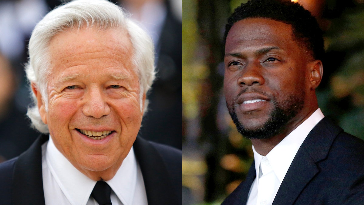 Robert Kraft Kevin hart split