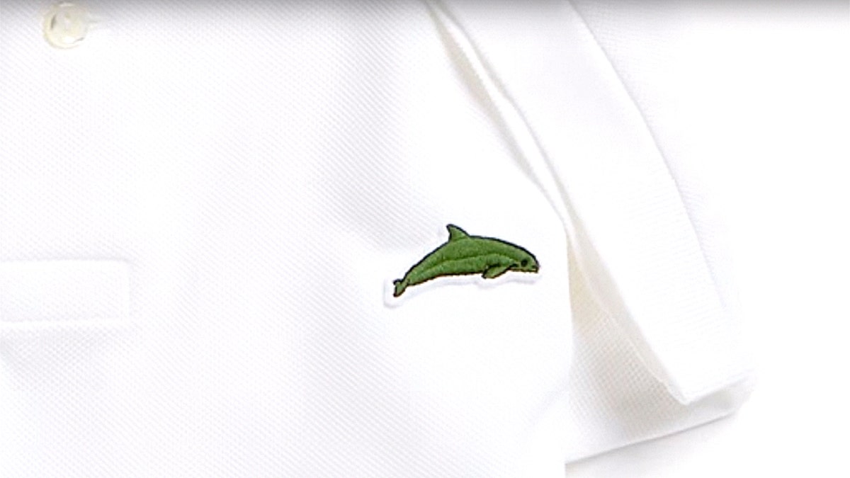 Lacoste on sale swaps logo