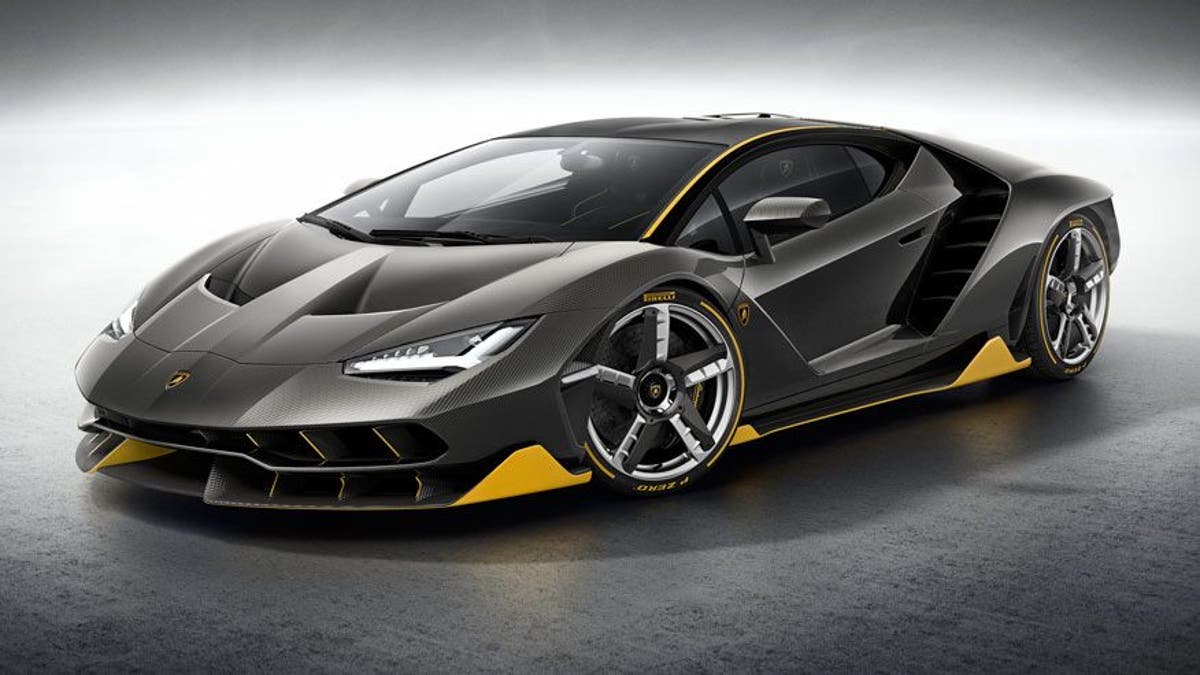 Lamborghini Centenario debuts in Geneva with 759 hp, rear-wheel steering |  Fox News