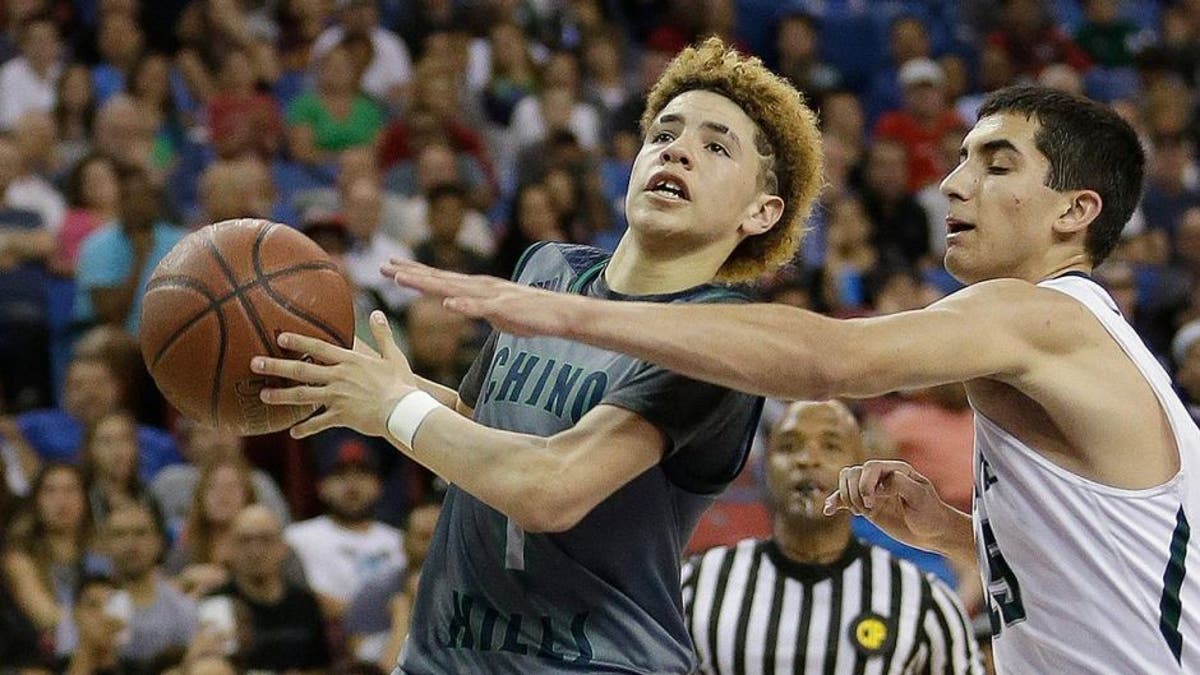 Photos: Projected top NBA Draft pick LaMelo Ball in high school