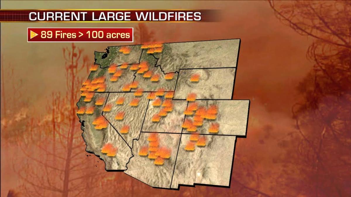 large wildfires