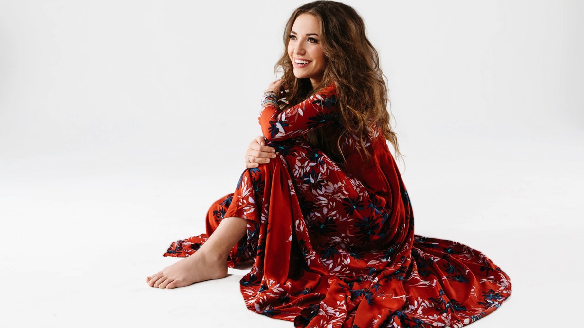 lauren daigle red dress final