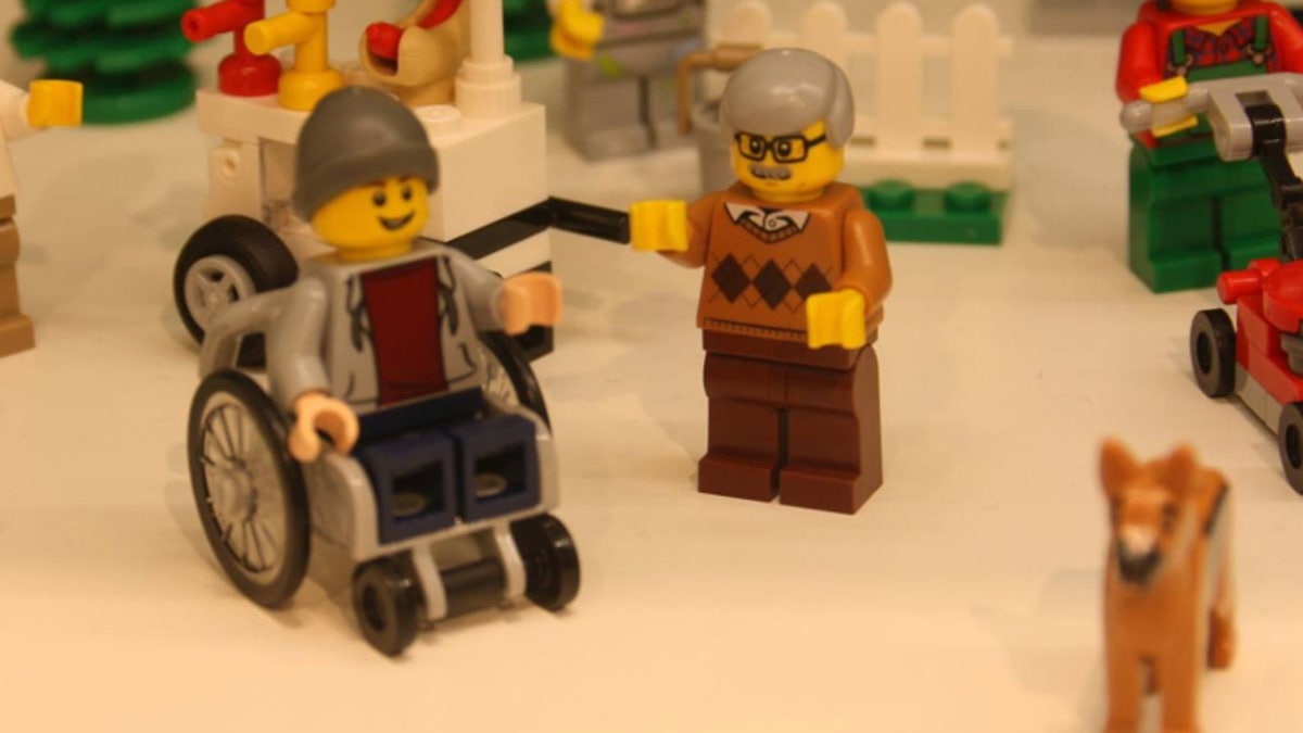 LEGO disabled figure FB