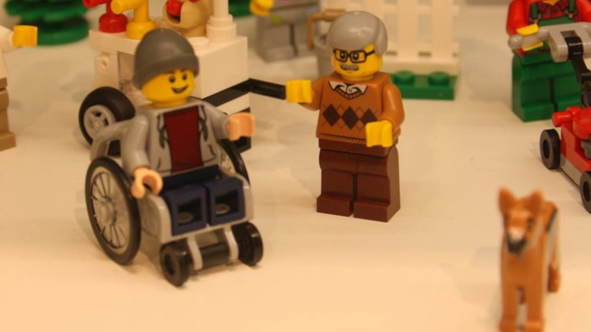 LEGO disabled figure FB