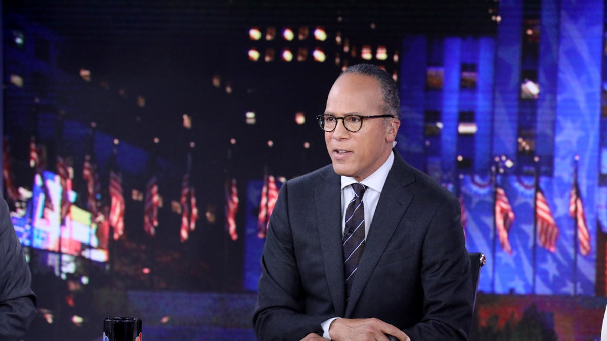 NBC NEWS - ELECTION COVERAGE -- Election Night 2016 -- Pictured: Lester Holt, Anchor, 