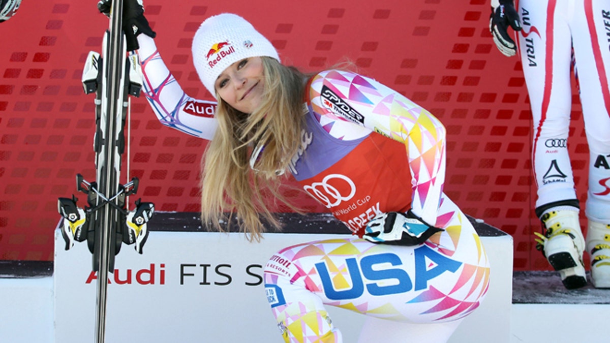 Skier Lindsey Vonn says she has returned to snow after injury