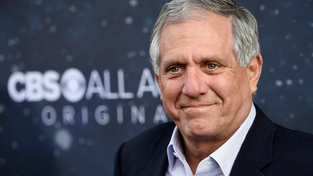 FILE - In this Sept. 19, 2017, file photo, Les Moonves, chairman and CEO of CBS Corporation, poses at the premiere of the new television series 