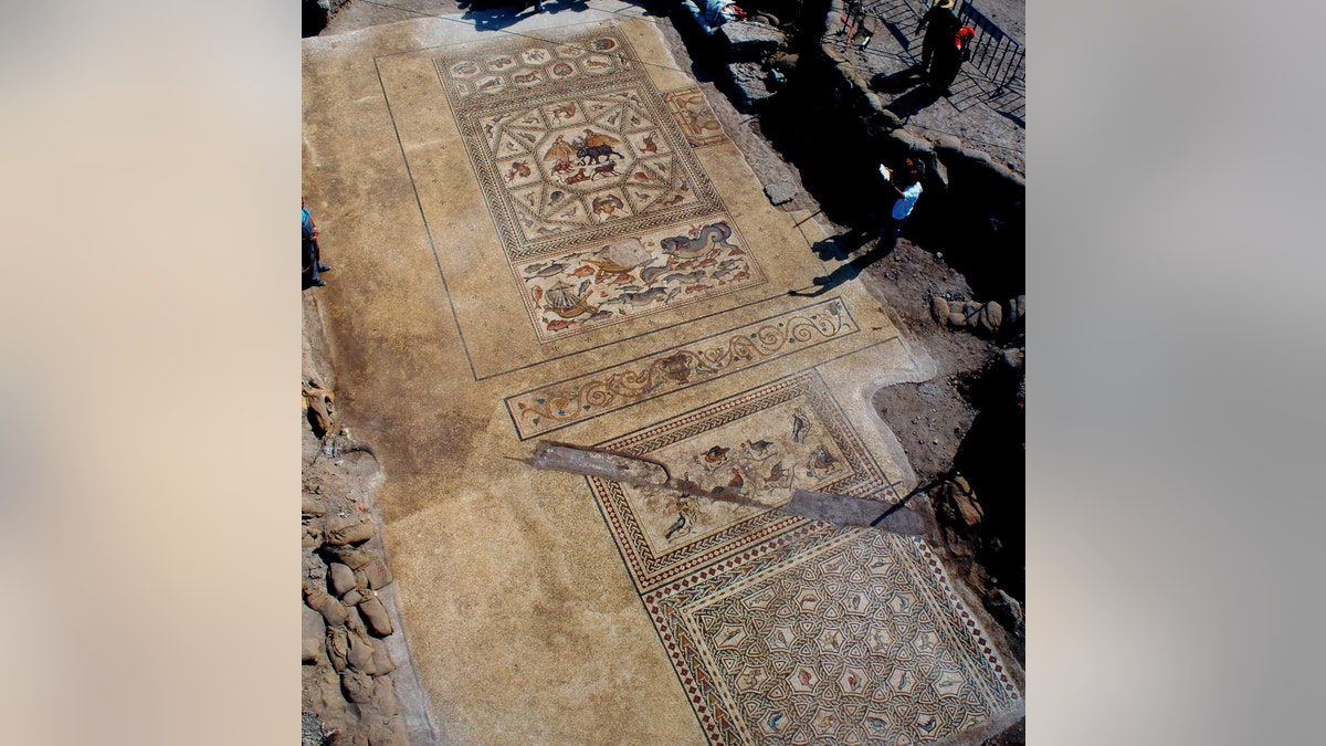 Expedition Magazine  Unearthing a Masterpiece – A Roman Mosaic from Lod  Israel