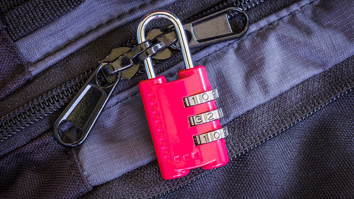 Backpack Zip Lock  TSA Security Approved Locks