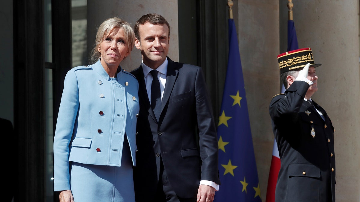 macron and wife reuters