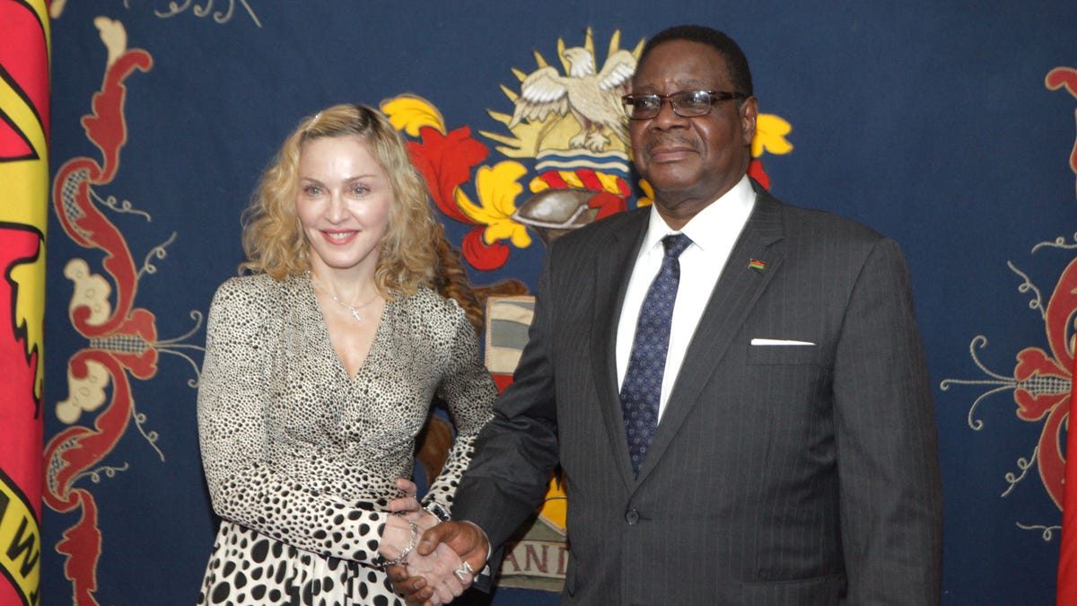 Madonna visits Malawi
