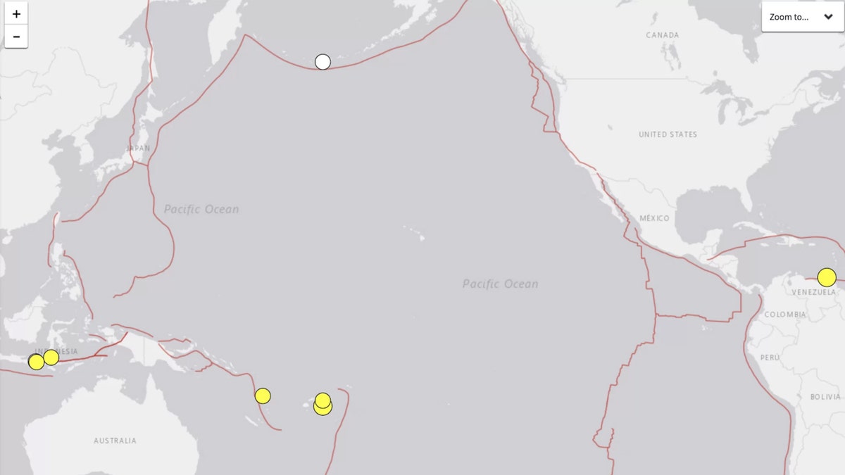 major earthquakes