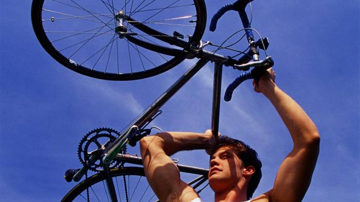 Outdoor biking online workout