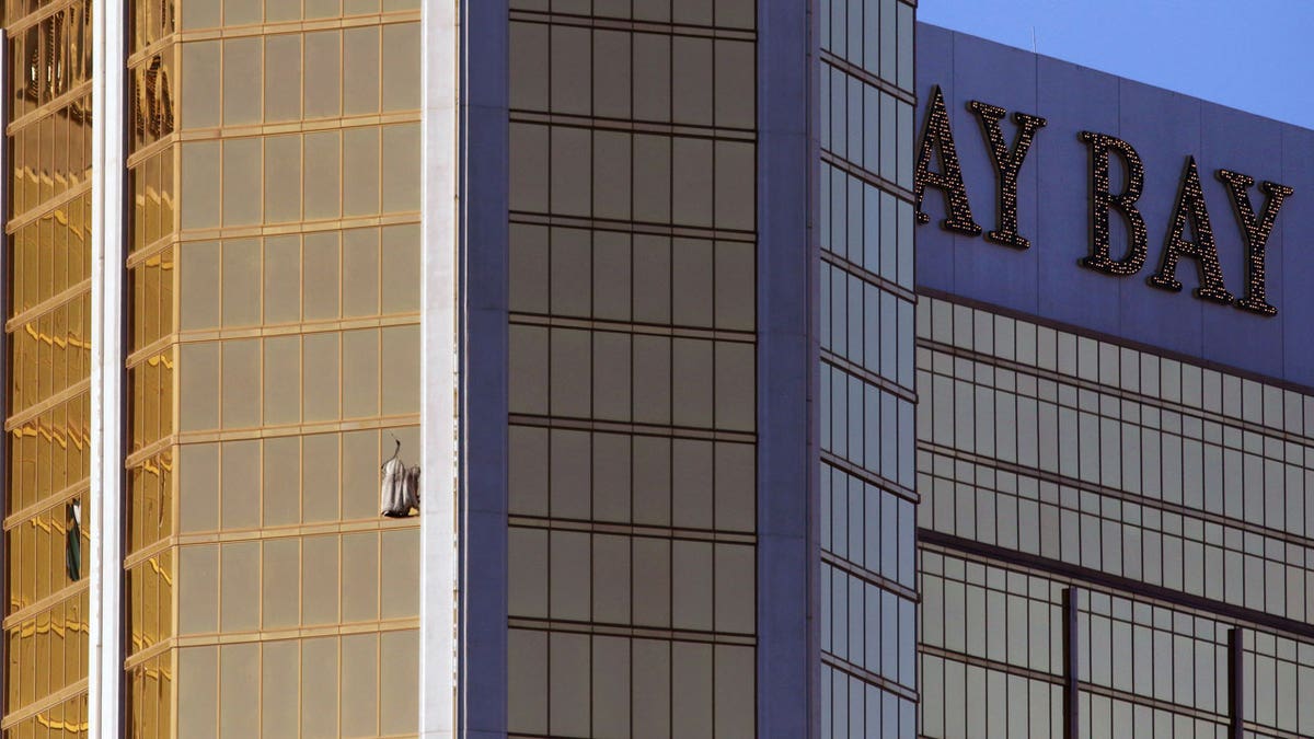 Las Vegas shooting, Mandalay Bay windows AP FBN